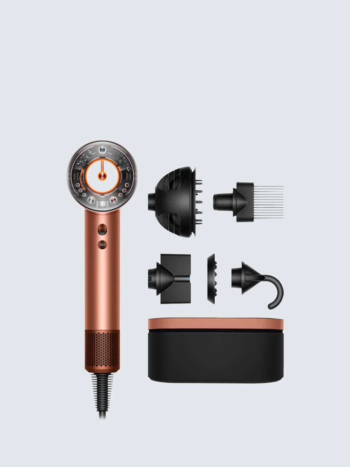 Dyson Supersonic Nural™ Hair Dryer with Diffuser & Presentation Case, Amber Silk - Image 3