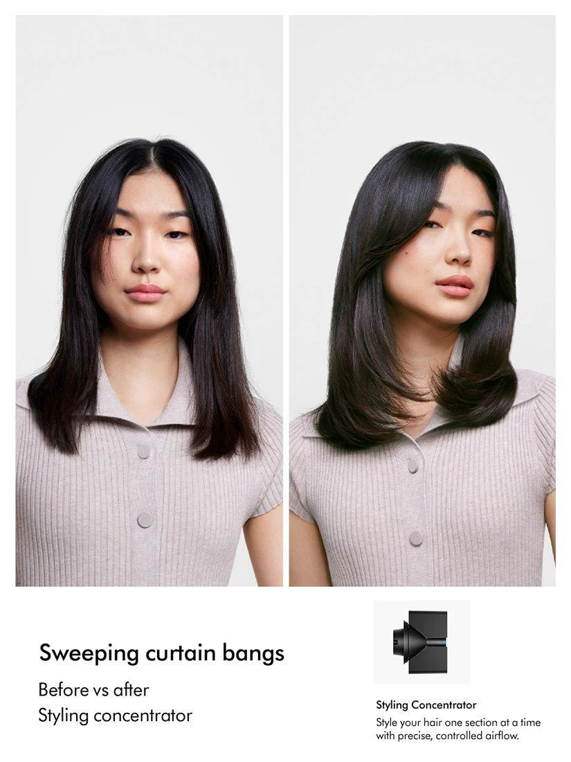 Dyson Supersonic Nural™ Straight+Wavy Hair Dryer with Presentation Case, Amber Silk - Image 6