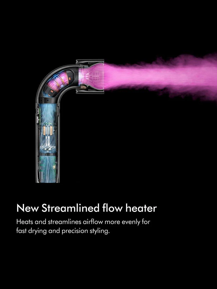Dyson Supersonic r™ Curly+Coily Hair Dryer, Ceramic Pink - Image 4