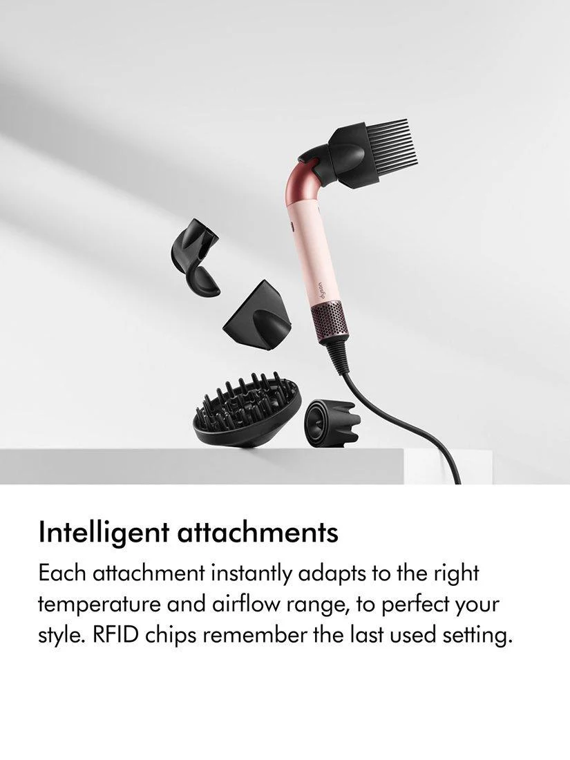 Dyson Supersonic r™ Curly+Coily Hair Dryer, Ceramic Pink - Image 6