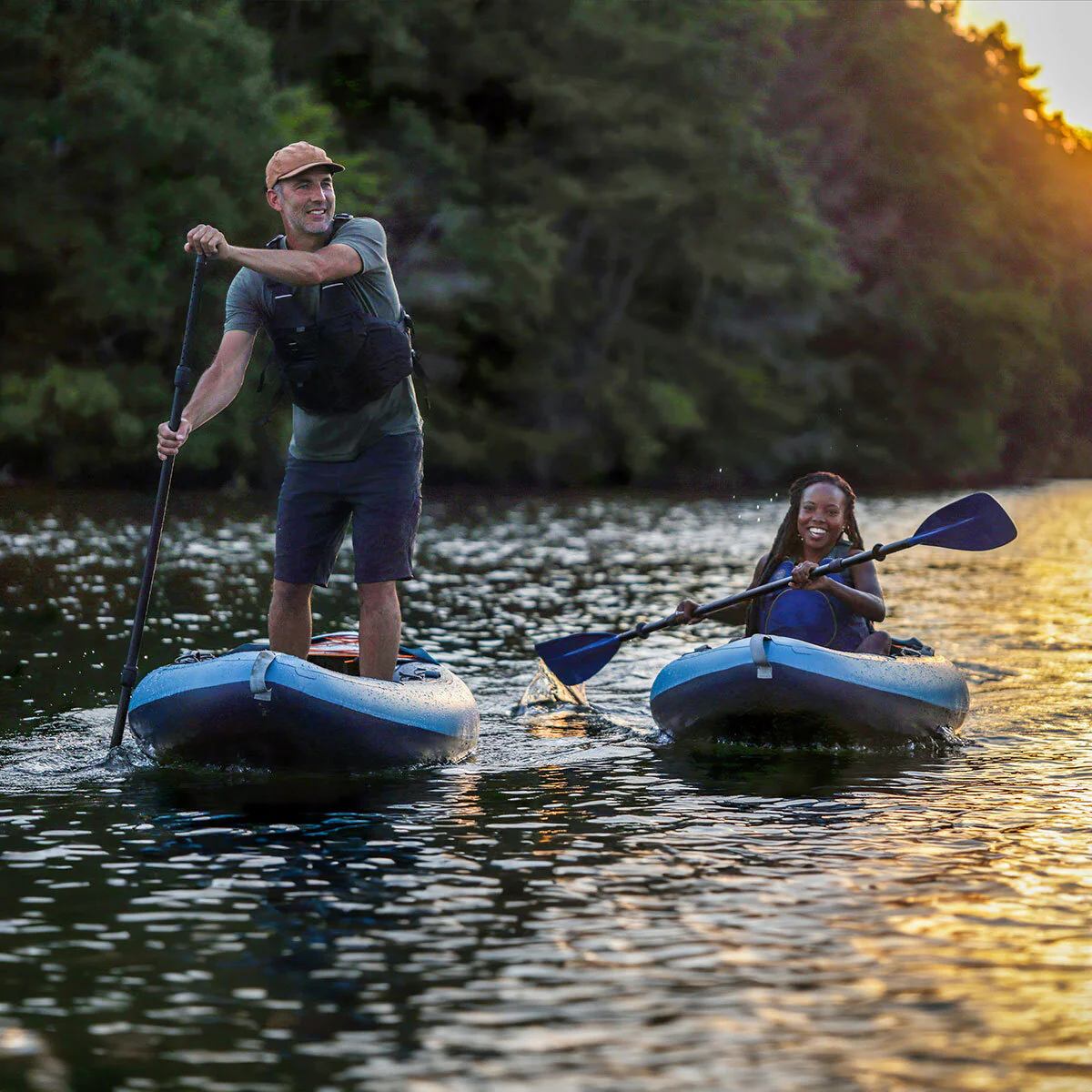 Eddie Bauer 10ft (3.3m) Super Inflatable Sit In Kayak - Image 5