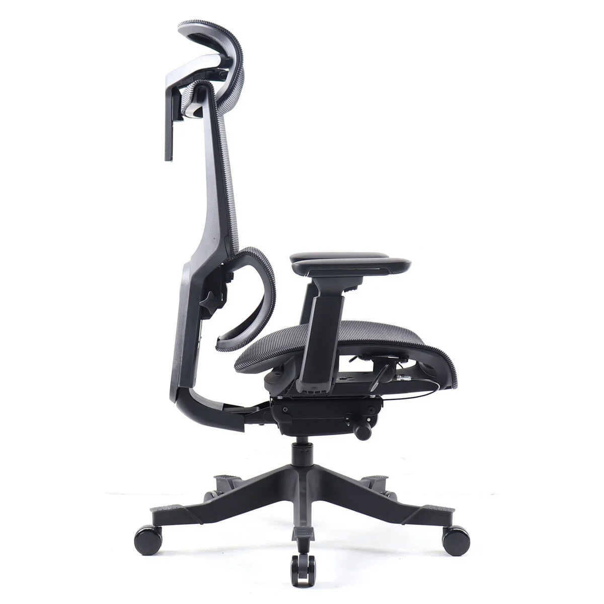 Elise Mesh Operator Chair with Adjustable Headrest - Image 3