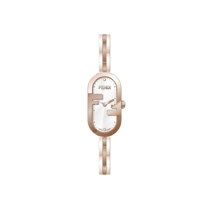 Fendi O'Lock Vertical 14.80mm X 28.30mm Watch Luxury Watch Swiss Made High Precision Movement FOW968A2YPF0HH3