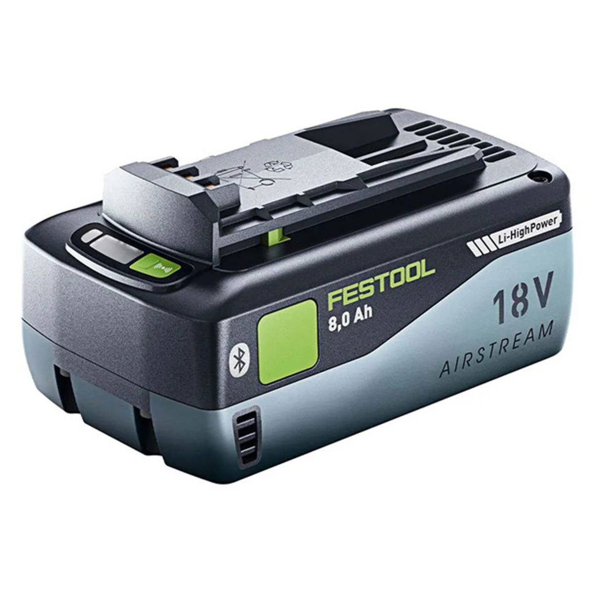 Festool BP 18 Li 8,0 HP-ASI High Power Air Stream Battery With Bluetooth - 577323
