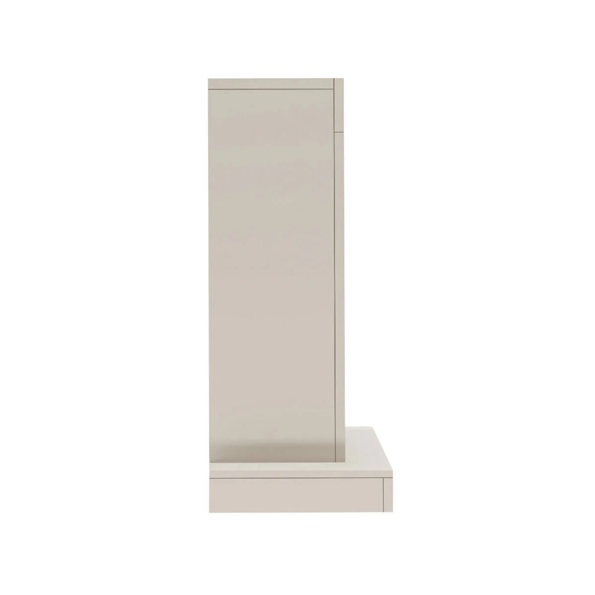 Flare Elyce Grande Wall Mounted Electric Fireplace in Cream, 2kW - Image 6