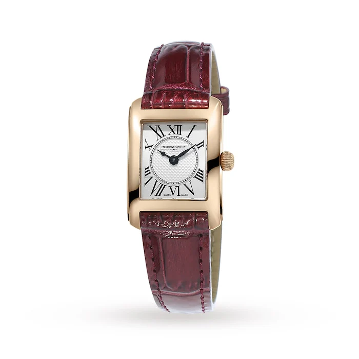 Frederique Constant Classic Carree 23mm Ladies Watch Luxury Watch Swiss Made High Precision Movement FC-200MC24