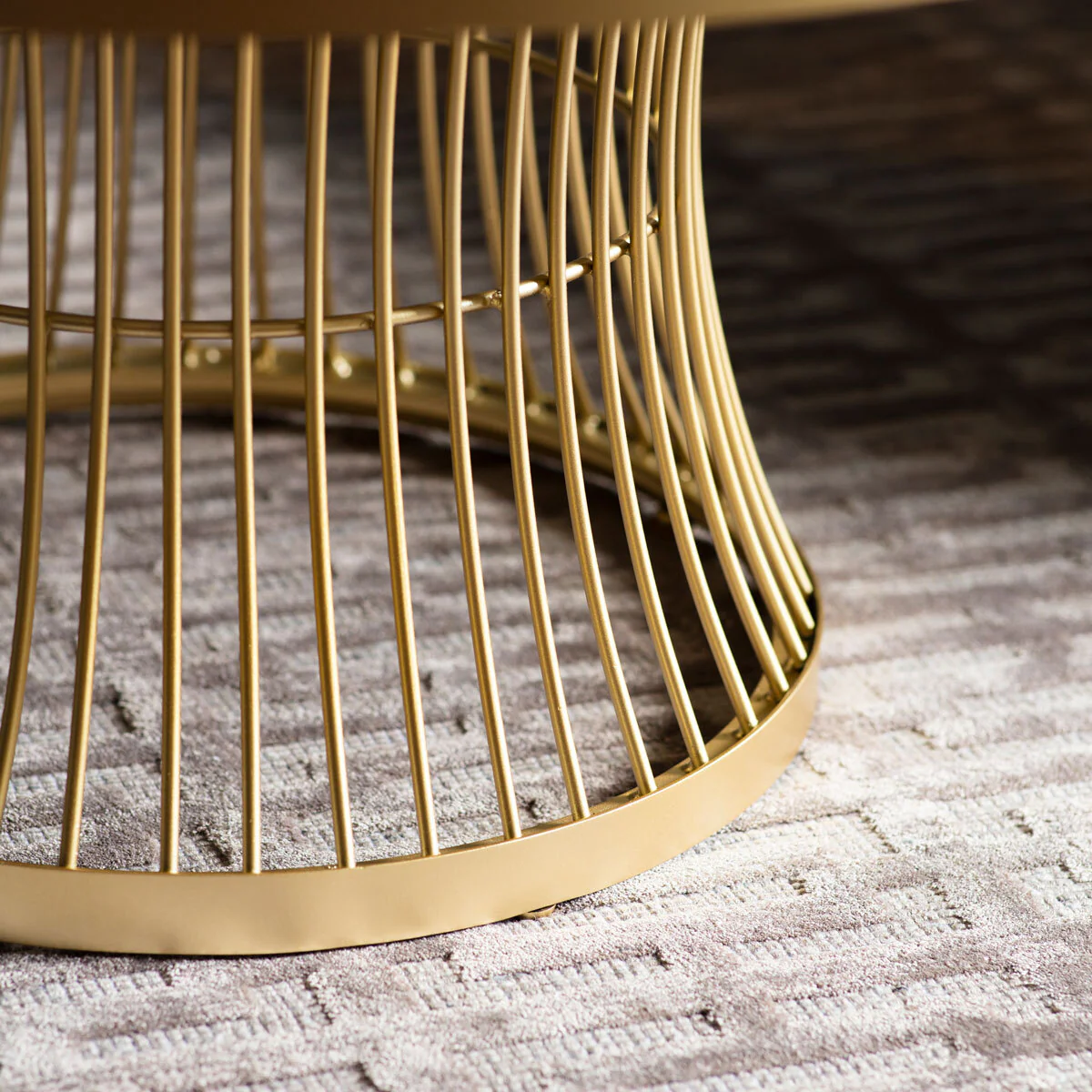 Gallery Chester Marble Top Coffee Table, Champagne - Image 3