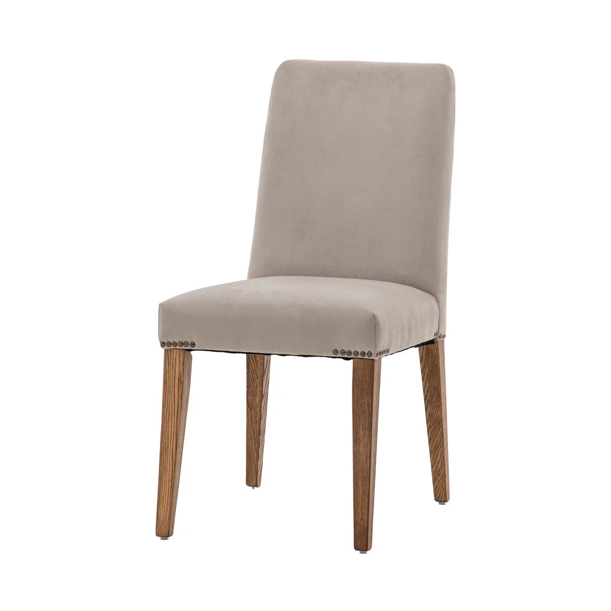 Gallery Highgrove Grey Velvet Dining Chair, 2 Pack - Image 7