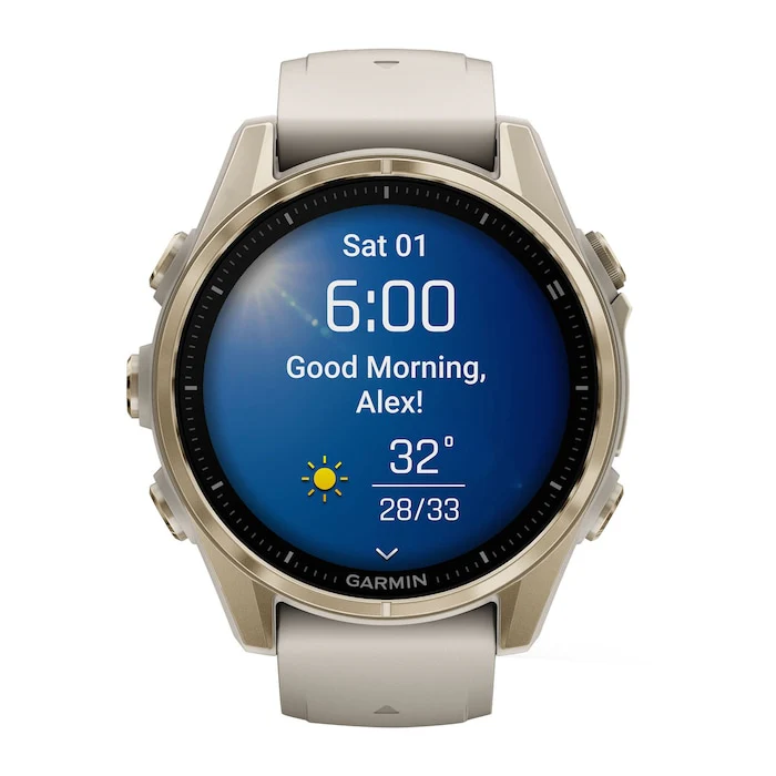 Garmin 43mm Men’s Watch with Digital Screen Material Dial, 100m Water Resistant / 010-02903-11