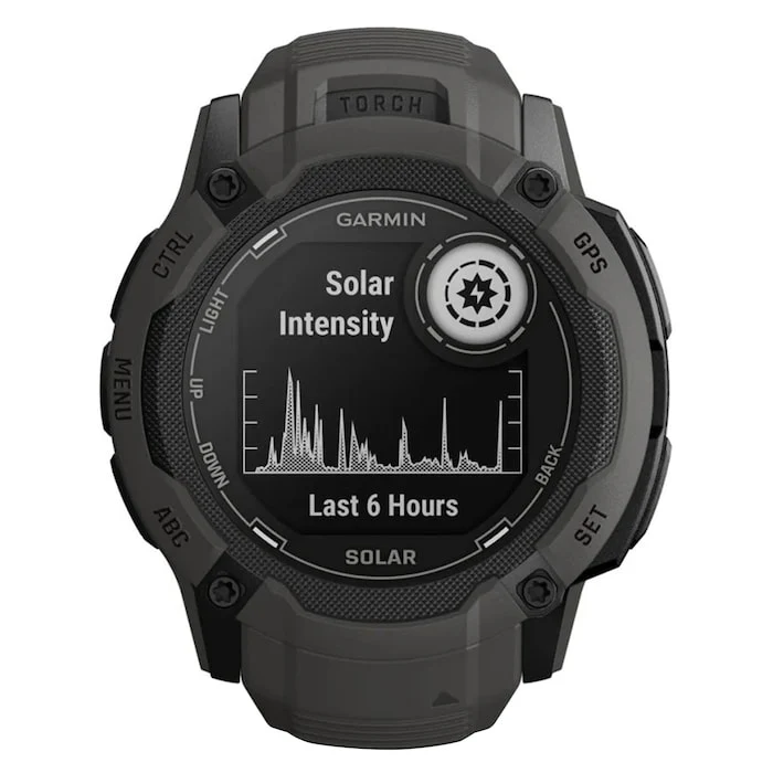 Garmin 50mm Men’s Watch with Digital Screen Material Dial, 100m Water Resistant / 010-02805-00