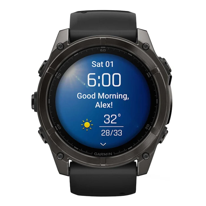 Garmin Fēnix® 8 51mm AMOLED Unisex Watch GPS Smartwatch AMOLED Display Multi Band GNSS 010-02905-21