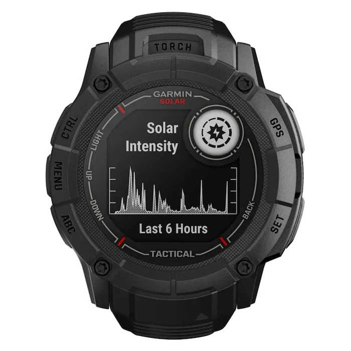 Garmin Instinct 2X Solar Tactical Edition 50mm Unisex Smart Watch Black GPS Smartwatch 010-02805-03