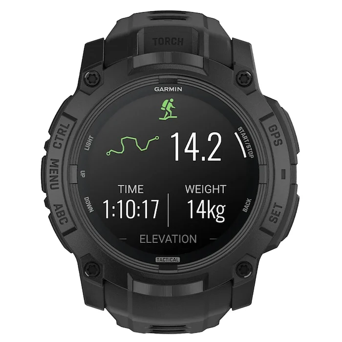 Garmin Instinct 3 AMOLED Tactical Edition 50mm Unisex Smart Watch Black GPS Smartwatch 010-03020-50