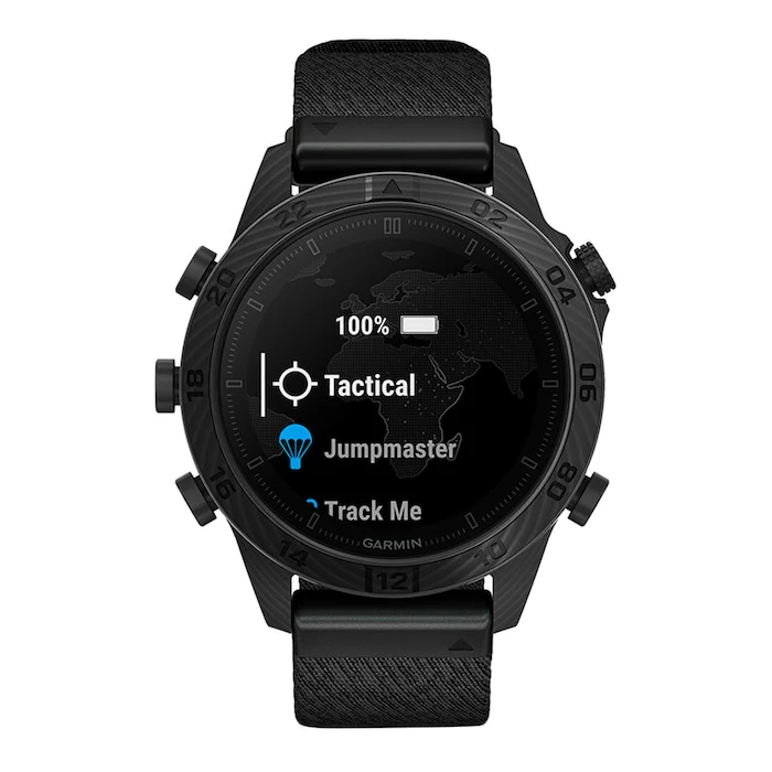 Garmin Marq Commander (Gen 2) Carbon Edition 46mm Watch Smart Watch GPS Smartwatch AMOLED Display  010-02722-01
