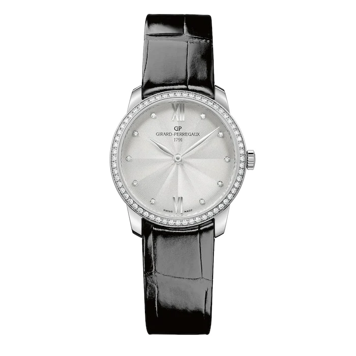 Girard Perregaux 1966 Silver 40mm Luxury Watch Luxury Watch Swiss Made High Precision Movement 49528D11A172-CB6A