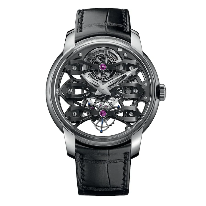 Girard Perregaux Automatic 45mm Men’s Watch with Skeleton Material Dial, Titanium Case, 30m Water Resistant / 99295-21-000-BA6A
