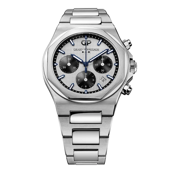 Girard Perregaux Laureato 42mm Chronograph Luxury Watch Luxury Watch Swiss Made Highâ Precision Movement Sapphire Crystal Stainless Steel Case 81020-11-131-11A
