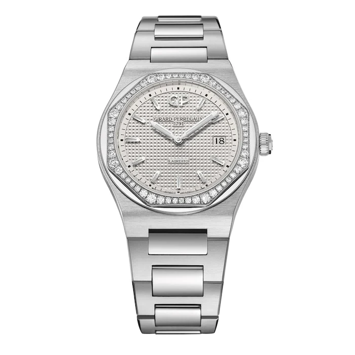 Girard Perregaux Laureato Diamond 34mm Luxury Watch Luxury Watch Swiss Made High Precision Movement 80189D11A131-11A