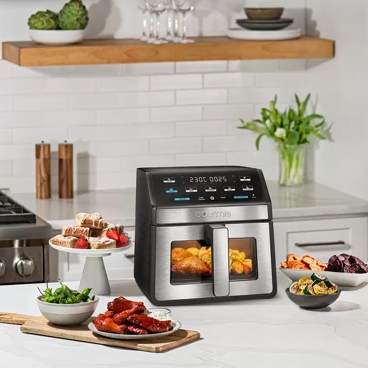 Gourmia 7.6L Digital Air Fryer With Light & Window - Image 2