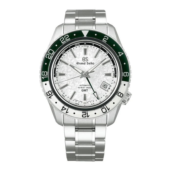 Grand Seiko Sport Collection Mechanical Hi-Beat 36000 GMT 44mm Mens Watch Japanese Automatic Sapphire Crystal Stainless Steel Case Water Resistant SBGJ277