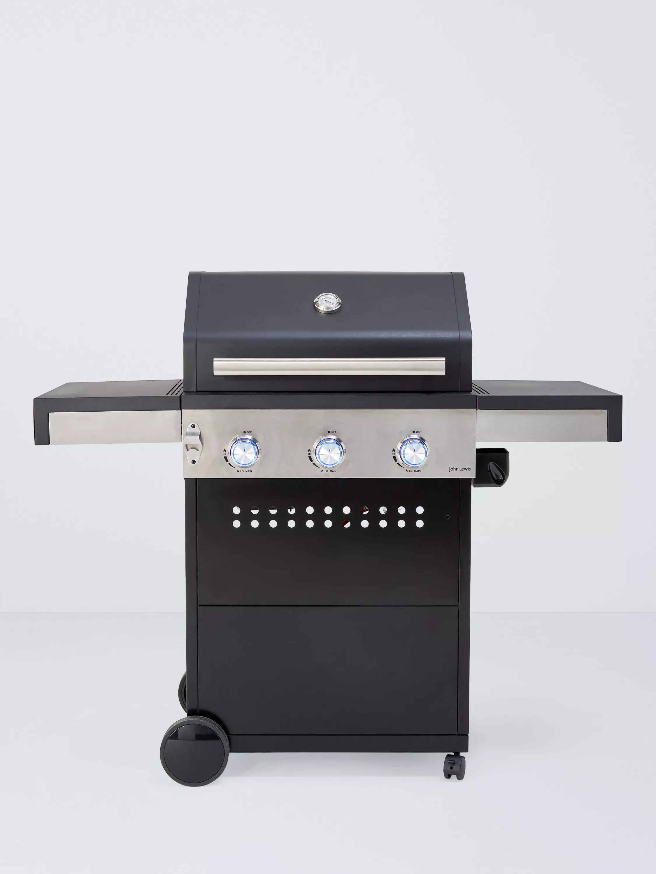 Grillstream 3-Burner Hybrid Gas & Charcoal BBQ - Image 3