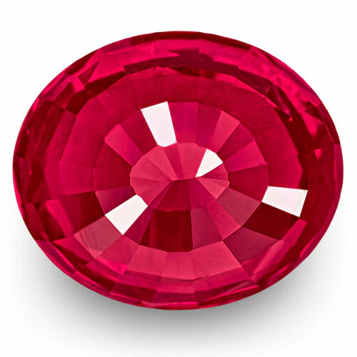 GRS Certified MOZAMBIQUE Ruby 4.09 Cts Natural Untreated Oval - Image 4