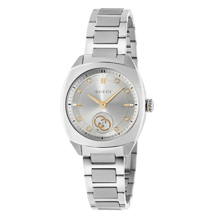 Gucci Interlocking watch, 29mm Luxury Watch Swiss Made High Precision Movement Sapphire Crystal YA142510