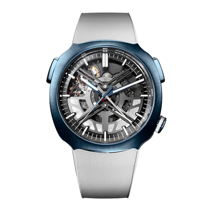 H. Moser & Cie Automatic 42mm Men’s Watch with Other Material Dial, Stainless Steel Case, 120m Water Resistant / 6700-1200