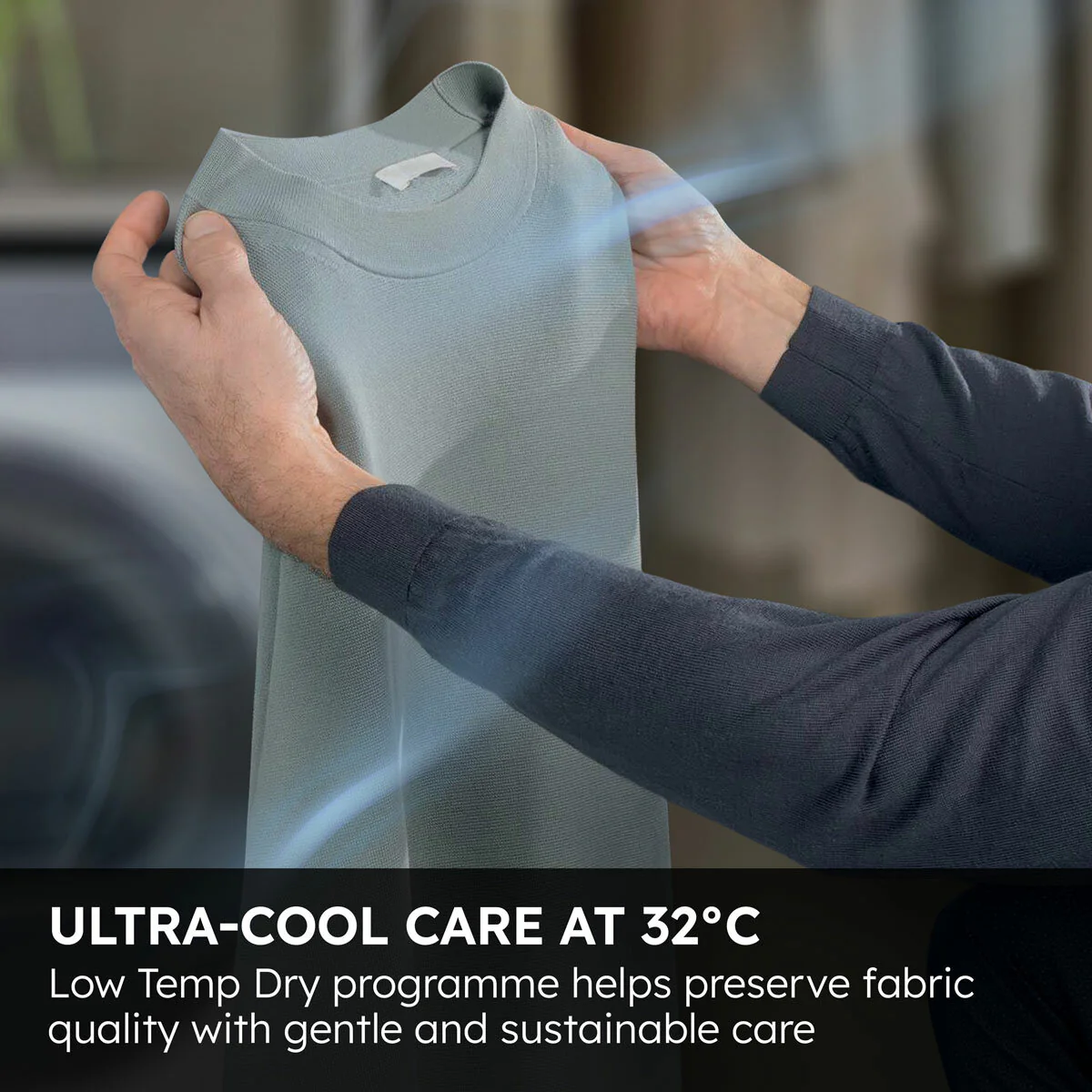 Haier HD100-D357GU1, 10kg Heat Pump Tumble Dryer, A++ Rated in Graphite - Image 7