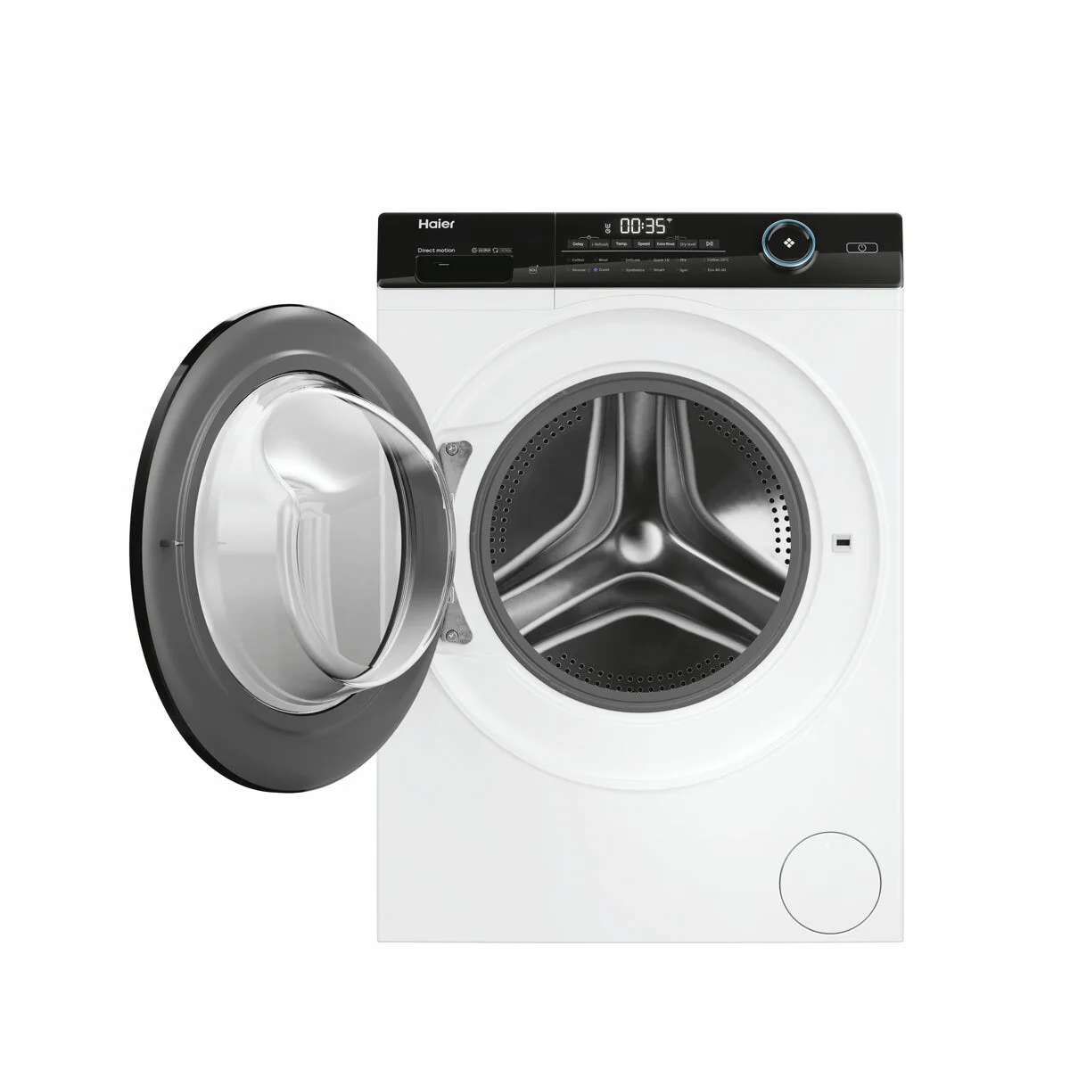 Haier I-Pro Series 5 HWD80-B14959NUUK, 8/6kg Washer Dryer, D Rated in White - Image 2