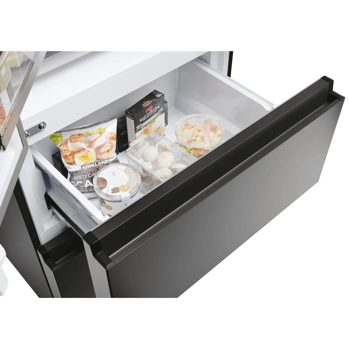 Haier Series 5 HFR5719ENPB, Multidoor Fridge Freezer, E Rated in Black - Image 5
