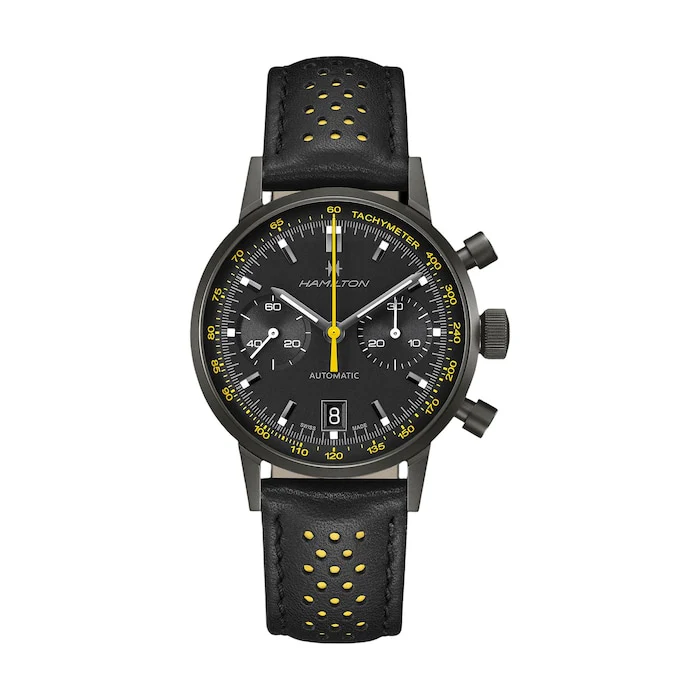 Hamilton American ClassicIntra-Matic Auto Chrono 40mm Unisex Watch Black Luxury Watch Swiss Made  H38446731