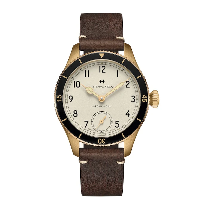 Hamilton Khaki Aviation Pilot Pioneer Mechanical 43mm Unisex Watch Luxury Watch Swiss Made Highâ Precision Movement Sapphire Crystal Stainless Steel Case H76709510