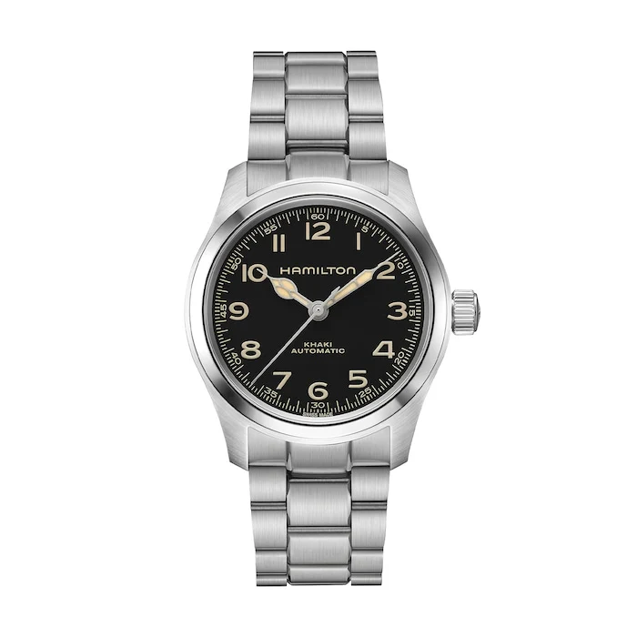 Hamilton Khaki Field Murph 38mm Watch Black Luxury Watch Swiss Made High Precision Movement H70405130