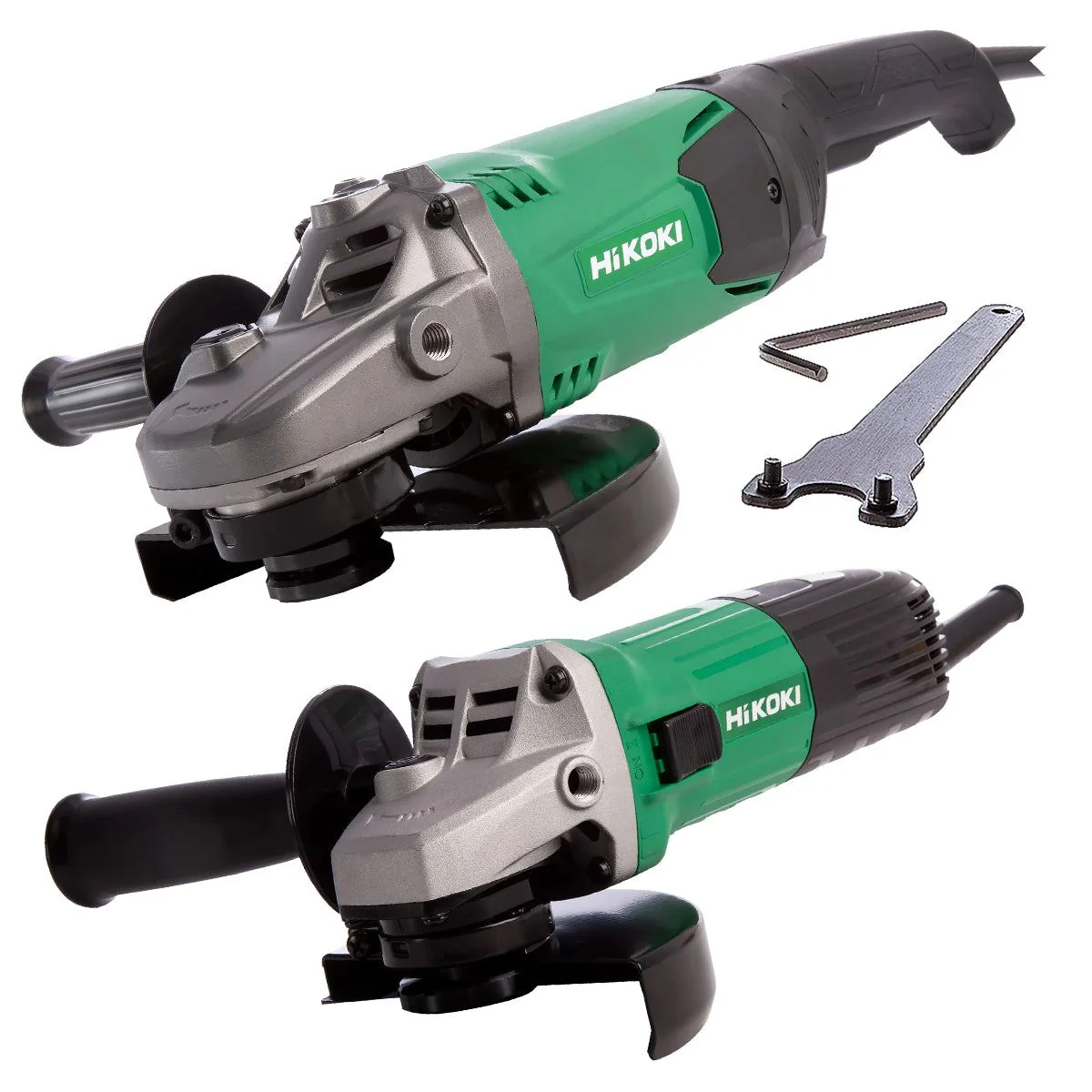 HiKOKI 115/230mm Angle Grinder Twin Pack G12STX+G23ST 110V