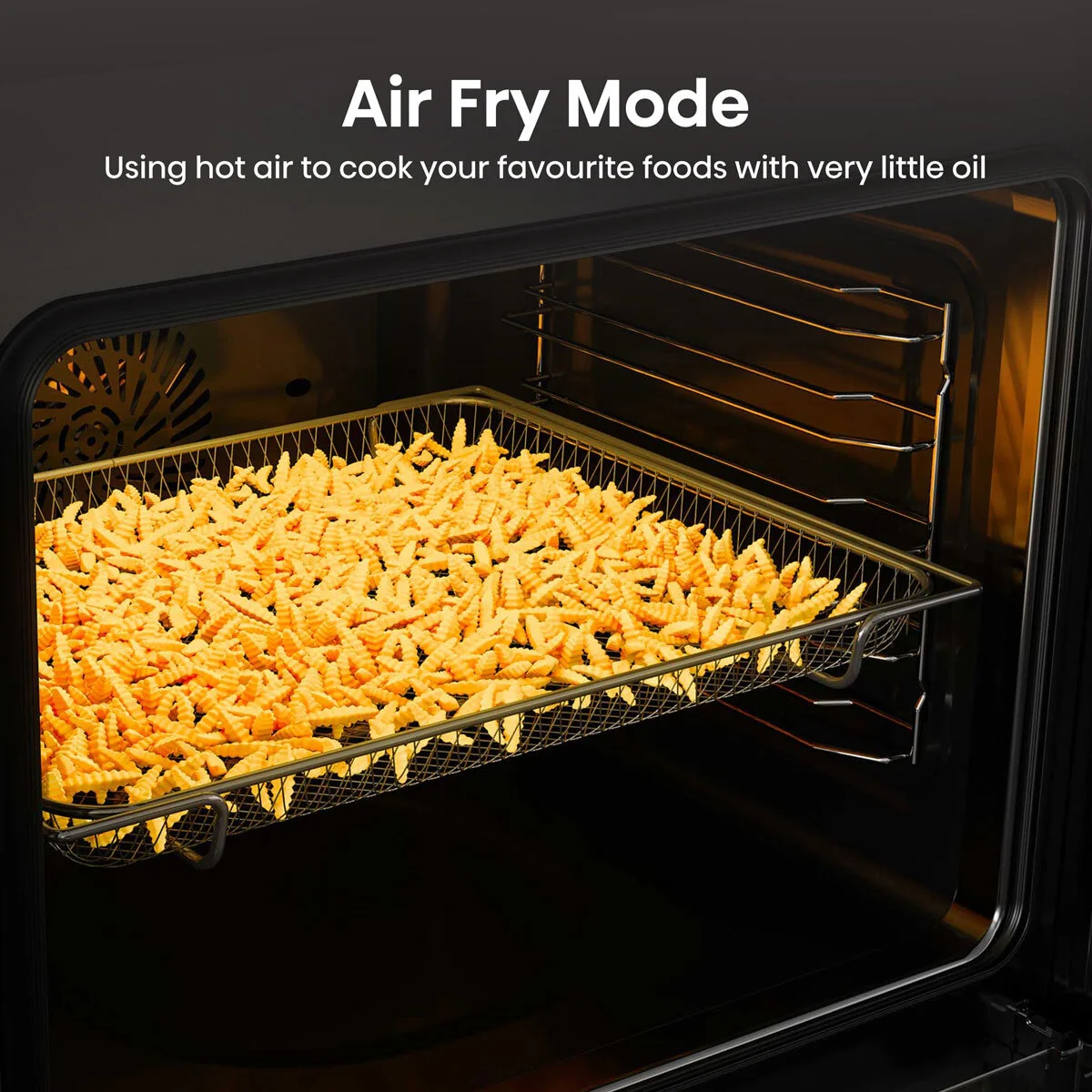 Hisense Hi6 BID914221CX Electric Built-In Double Oven, A Rated in Stainless Steel - Image 5