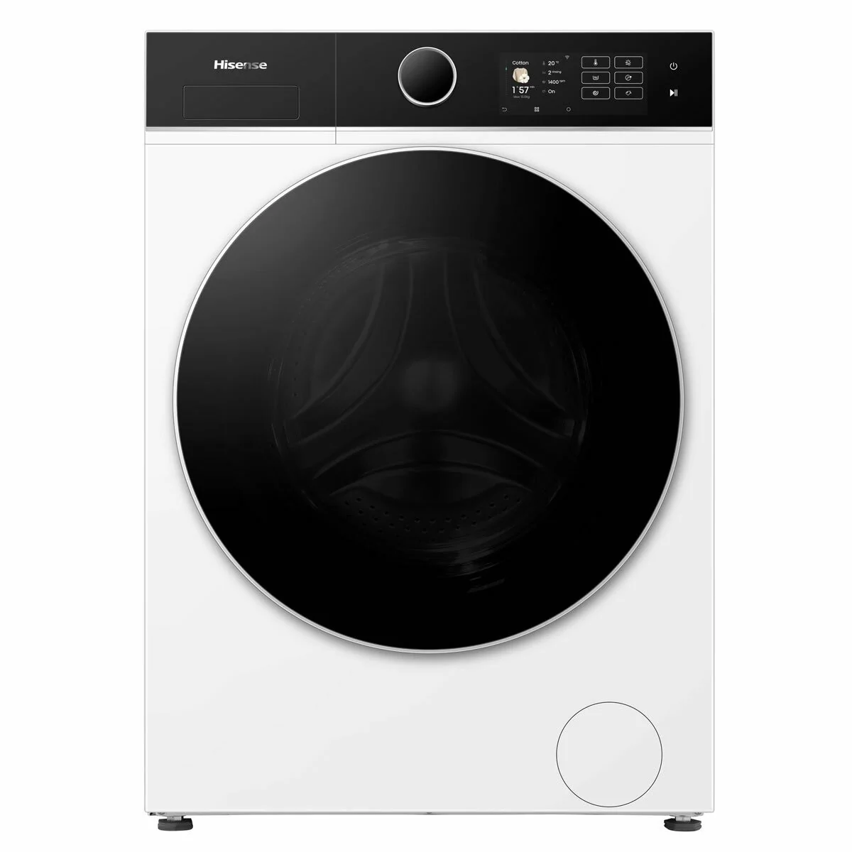 Hisense KitchenFit 5i Series WD5I1045BWQ, 10.5kg / 6kg Washer Dryer, D Rated in White - Image 3
