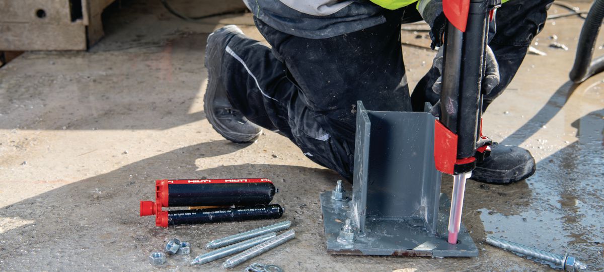 HILTI HIT-RE 300ml 500ml 1400ml V4 Epoxy anchor Injectable mortar HIT-RE min order 10pcs - Image 8