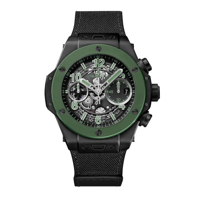 Hublot Automatic 42mm Men’s Watch with Black Material Dial, Ceramic Case, 100m Water Resistant / 441.CG.1199.RX.WOG23