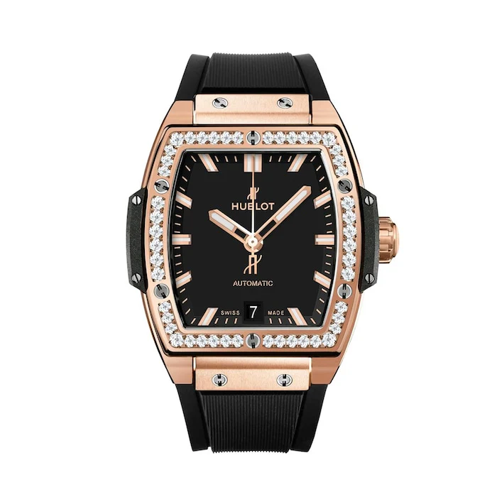 Hublot Big Bang King Gold Diamonds 39mm Watch Luxury Watch Swiss Made High Precision Movement 665.OX.1180.RX.1204
