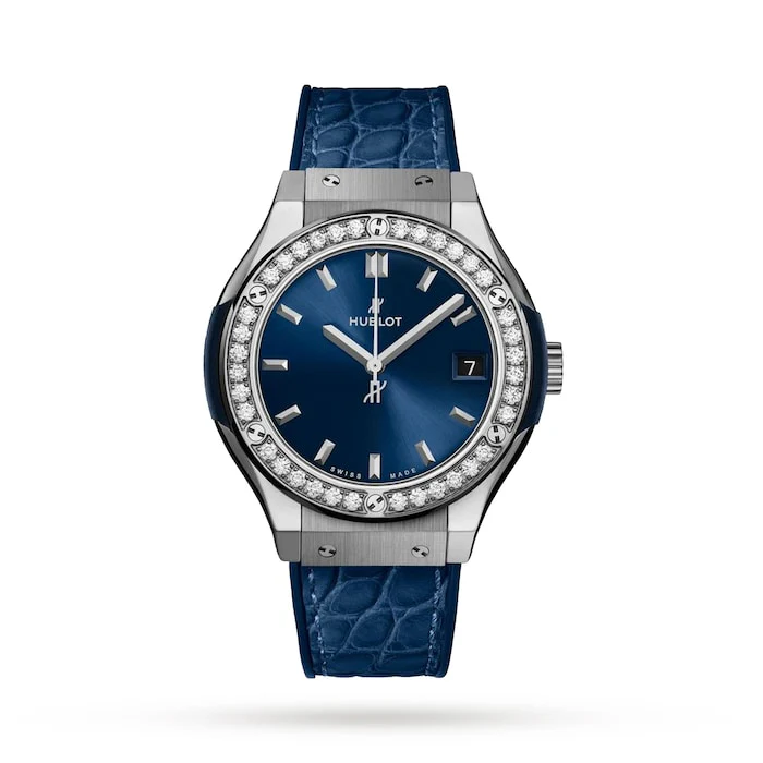 Hublot Classic Fusion Diamond 33mm Ladies Watch Luxury Watch Swiss Made High Precision Movement 581.NX.7170.LR.1104