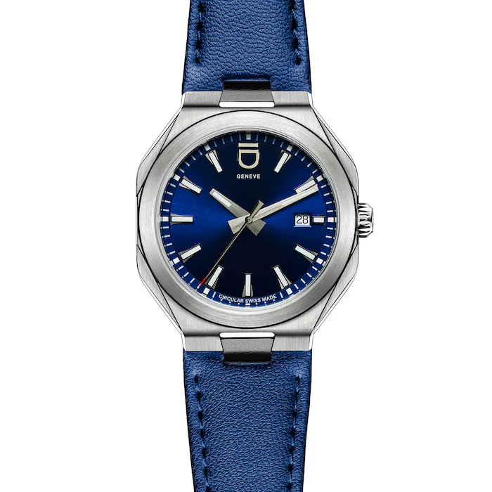 ID Genève Automatic 41mm Men’s Watch with Blue Material Dial, Stainless Steel Case, 50m Water Resistant / 2020.003S
