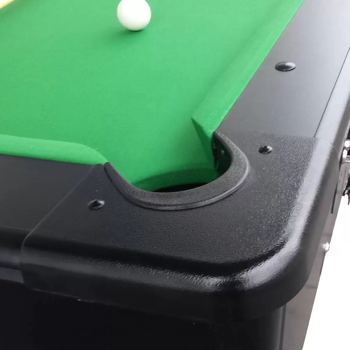 Installed Roberto Sport 7ft Top Slate Pool Table Multi-Layered Plywood Covered with Laminate - 19mm Pure Italian Slate Playing Surface - High Quality Wool Cloth - Image 3