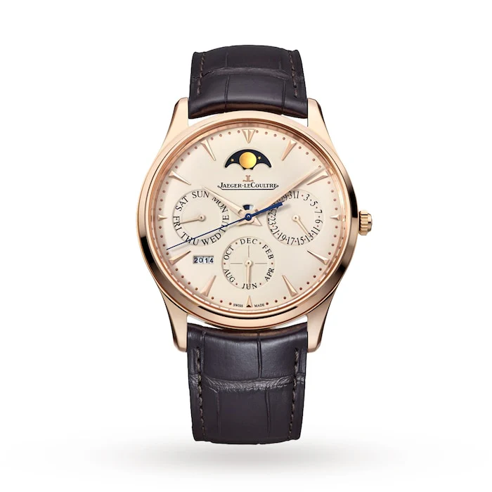 Jaeger-LeCoultre Elegance Automatic 39mm Men’s Watch with Ivory Material Dial, Gold Case, 50m Water Resistant / Q1302520