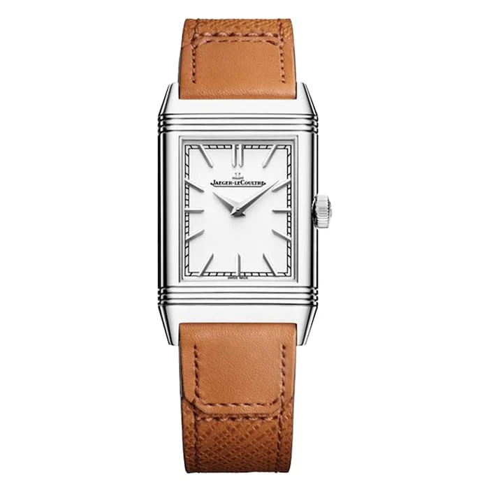 Jaeger-LeCoultre Reverso Tribute Monoface 40mm X 24mm Ladies Watch Silver Luxury Watch Swiss Made Q7168420