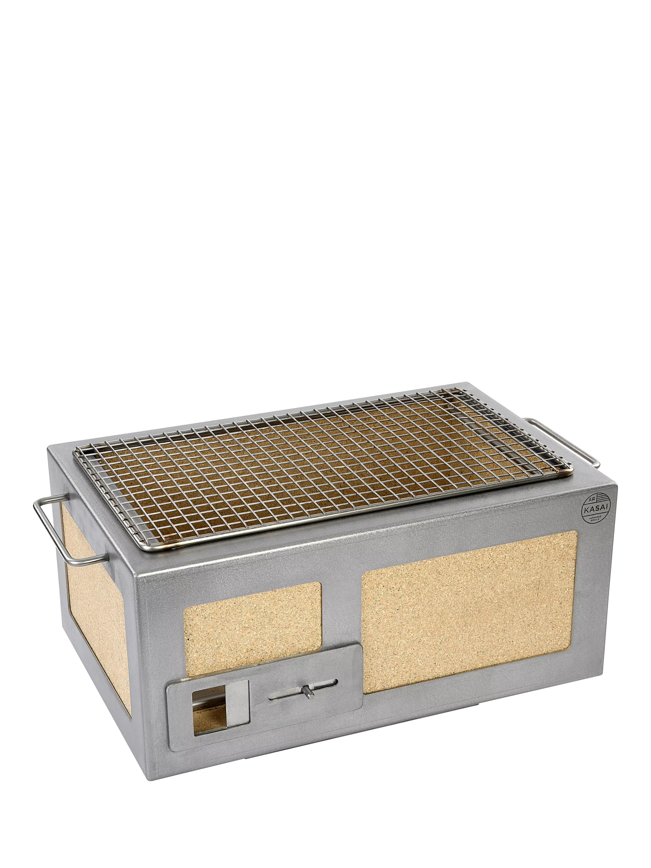Little Kasai Konro Grill with Stainless Steel Frame V2 Kasai Little Konro Grill Charcoal BBQ - Image 3