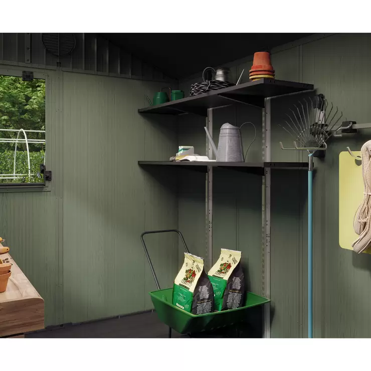 Keter 6ft 3" x 8ft (1.9 x 2.4m) Potting Shed - Image 8