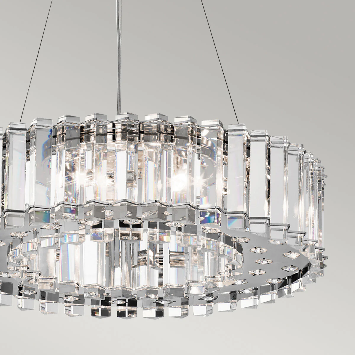 Kichler Crystal Skye 8 Light Chandelier - Image 4