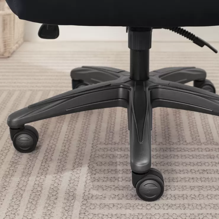 La-Z-Boy Air Lumbar Manager's Office Chair with Flip Up Arms, Black - Image 7