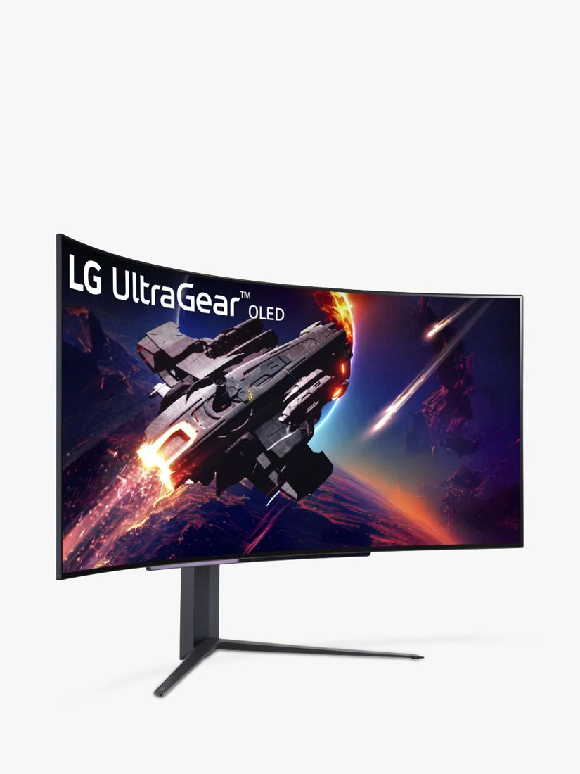 Large 45'' UltraGear Curved Gaming Monitor, WQHD OLED, 240Hz Refresh Rate, Anti-Glare, 800R Curvature, HDR10, Adjustable Stand - Image 6